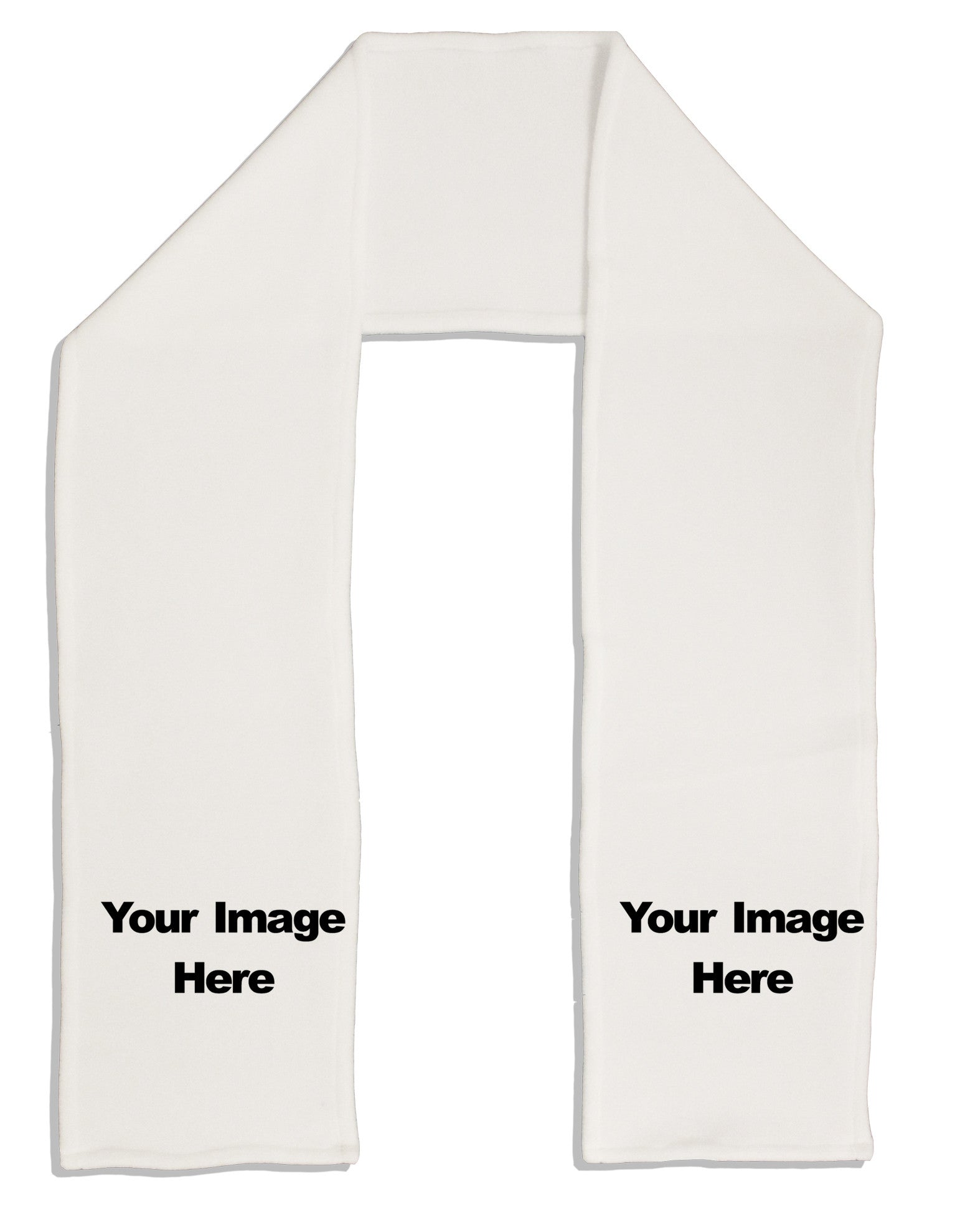 Custom Personalized Image and Text Adult Fleece 64x22 Scarf-TooLoud-One-Size-Adult-Davson Sales