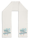 Daddy's Little Firecracker Adult Fleece 64&#x22; Scarf-TooLoud-White-One-Size-Adult-Davson Sales