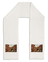 Colorado Painted Rocks Adult Fleece 64&#x22; Scarf-TooLoud-White-One-Size-Adult-Davson Sales