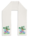 My First Easter Gel Look Print Adult Fleece 64&#x22; Scarf-TooLoud-White-One-Size-Adult-Davson Sales