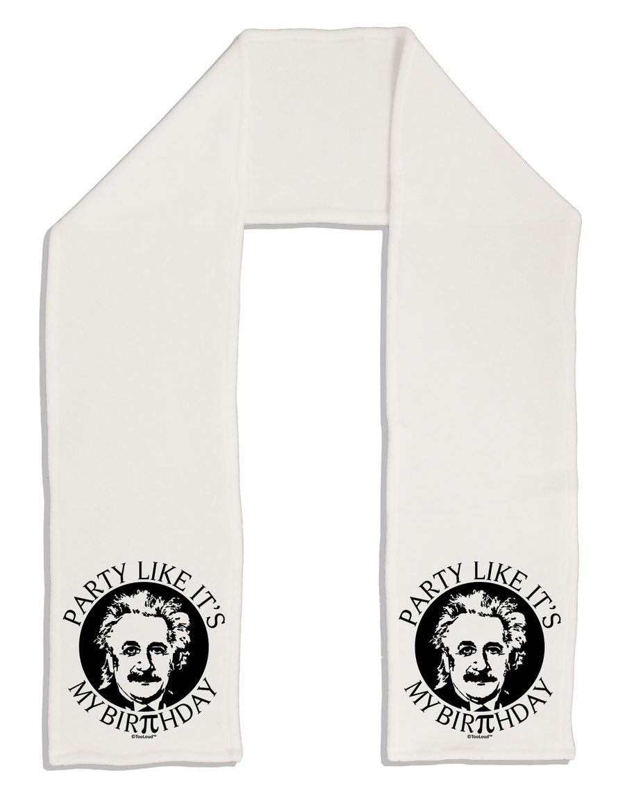 Pi Day - Birthday Design Adult Fleece 64&#x22; Scarf by TooLoud-TooLoud-White-One-Size-Adult-Davson Sales