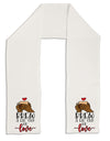 Brew a lil cup of love Adult Fleece 64 Inch Scarf-Scarves-TooLoud-White-One-Size-Adult-Davson Sales
