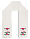 His Christmas Joy Matching His & Hers Adult Fleece 64&#x22; Scarf-TooLoud-White-One-Size-Adult-Davson Sales