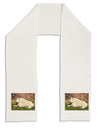 Relaxing Ram Adult Fleece 64&#x22; Scarf-TooLoud-White-One-Size-Adult-Davson Sales