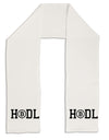 HODL Bitcoin Adult Fleece 64 Inch Scarf-Scarves-TooLoud-White-One-Size-Adult-Davson Sales