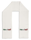 Mexcellent Flag Color - Cinco De Mayo Adult Fleece 64" Scarf-TooLoud-White-One-Size-Adult-Davson Sales