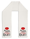 - Mrs Always Right Adult Fleece 64&#x22; Scarf-TooLoud-White-One-Size-Adult-Davson Sales