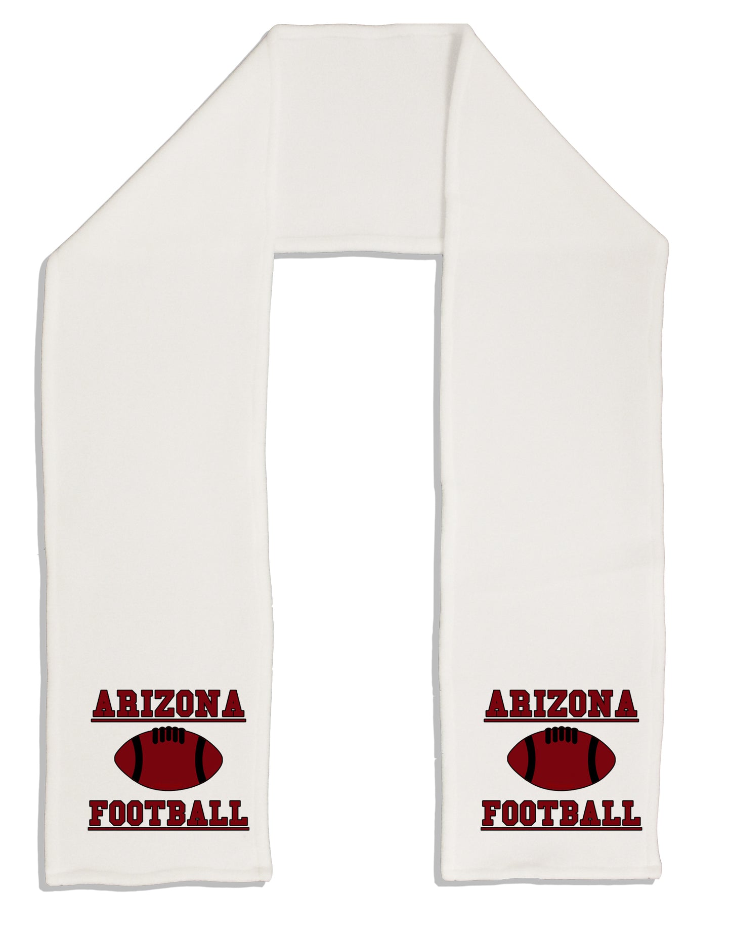 Arizona Football Adult Fleece 64&#x22; Scarf by TooLoud-TooLoud-White-One-Size-Adult-Davson Sales