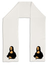 Mona Cutout Adult Fleece 64&#x22; Scarf-TooLoud-White-One-Size-Adult-Davson Sales