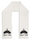 Personalized Princess -Name- Design Adult Fleece 64&#x22; Scarf-TooLoud-White-One-Size-Adult-Davson Sales