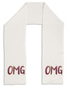 OMG Adult Fleece 64&#x22; Scarf by TooLoud-TooLoud-White-One-Size-Adult-Davson Sales