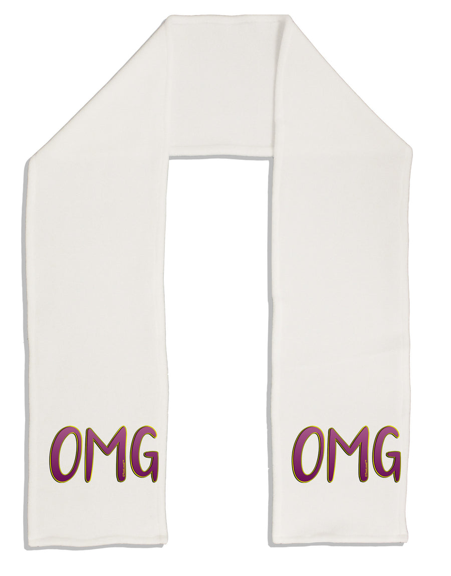 OMG Adult Fleece 64&#x22; Scarf by TooLoud-TooLoud-White-One-Size-Adult-Davson Sales