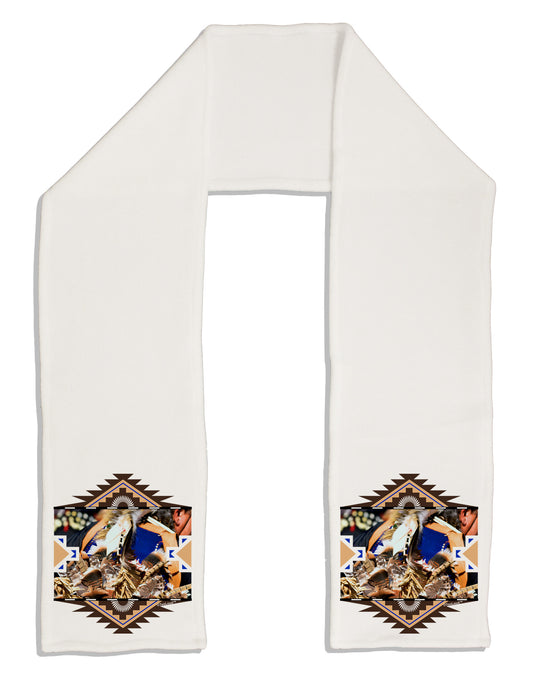 Native American Dancer 1 Adult Fleece 64&#x22; Scarf-TooLoud-White-One-Size-Adult-Davson Sales