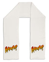 Onomatopoeia BAMM Adult Fleece 64&#x22; Scarf-TooLoud-White-One-Size-Adult-Davson Sales