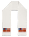 American Bacon Flag Adult Fleece 64&#x22; Scarf-TooLoud-White-One-Size-Adult-Davson Sales