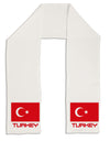 Turkey Flag with Text Adult Fleece 64&#x22; Scarf by TooLoud-TooLoud-White-One-Size-Adult-Davson Sales