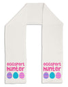 Eggspert Hunter - Easter - Pink Adult Fleece 64&#x22; Scarf by TooLoud-TooLoud-White-One-Size-Adult-Davson Sales