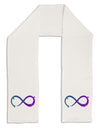 Painted Infinity Adult Fleece 64&#x22; Scarf-TooLoud-White-One-Size-Adult-Davson Sales