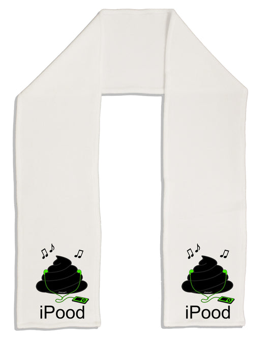 iPood Adult Fleece 64&#x22; Scarf-TooLoud-White-One-Size-Adult-Davson Sales