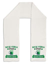 Real Girls Drink Green Beer Adult Fleece 64&#x22; Scarf-TooLoud-White-One-Size-Adult-Davson Sales