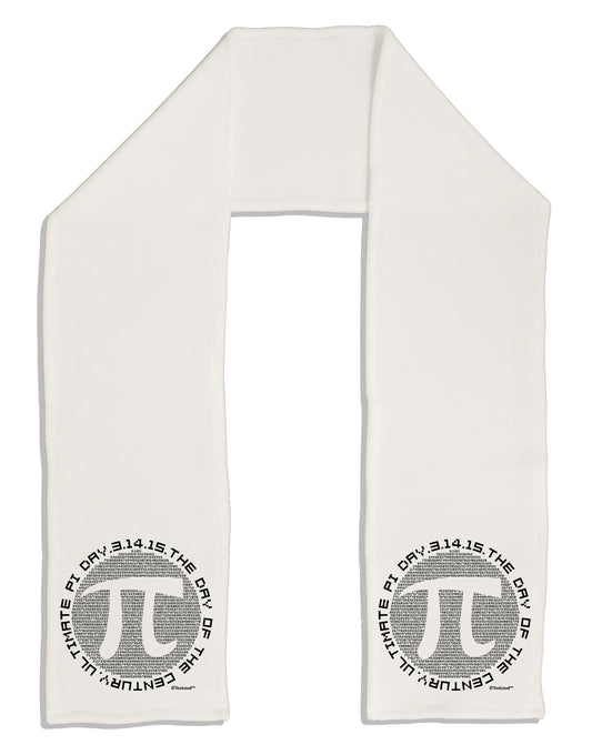 Ultimate Pi Day - Retro Computer Style Pi Circle Adult Fleece 64&#x22; Scarf by TooLoud-TooLoud-White-One-Size-Adult-Davson Sales