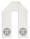 Ultimate Pi Day - Retro Computer Style Pi Circle Adult Fleece 64&#x22; Scarf by TooLoud-TooLoud-White-One-Size-Adult-Davson Sales