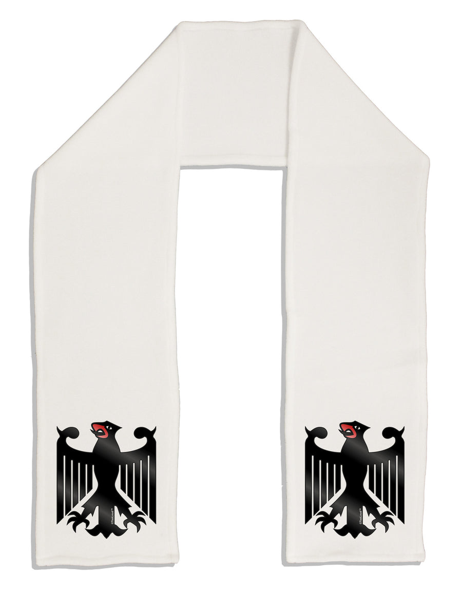 Bundeswehr Logo Adult Fleece 64&#x22; Scarf-TooLoud-White-One-Size-Adult-Davson Sales