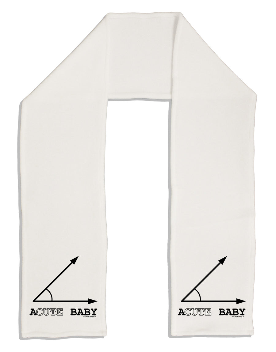 Acute Baby Adult Fleece 64&#x22; Scarf-TooLoud-White-One-Size-Adult-Davson Sales
