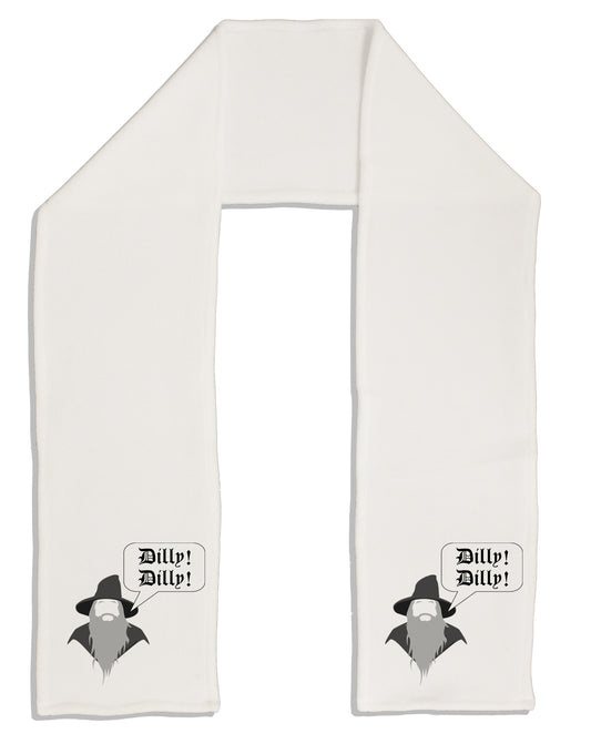 Wizard Dilly Dilly Adult Fleece 64&#x22; Scarf by TooLoud-TooLoud-White-One-Size-Adult-Davson Sales