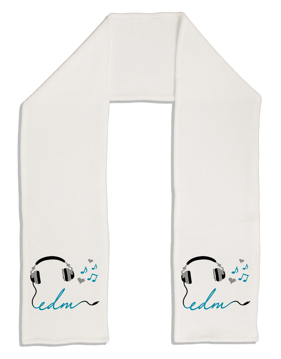 EDM Cord Blue Adult Fleece 64&#x22; Scarf-TooLoud-White-One-Size-Adult-Davson Sales