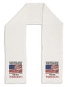 Remember - Veterans Adult Fleece 64&#x22; Scarf-TooLoud-White-One-Size-Adult-Davson Sales