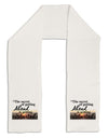 Getting Ahead Mark Twain Adult Fleece 64&#x22; Scarf-TooLoud-White-One-Size-Adult-Davson Sales