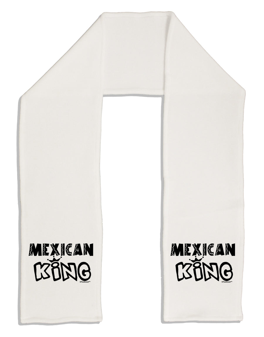 Mexican King - Cinco de Mayo Adult Fleece 64" Scarf-TooLoud-White-One-Size-Adult-Davson Sales