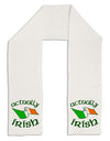 Actually Irish Adult Fleece 64&#x22; Scarf-TooLoud-White-One-Size-Adult-Davson Sales