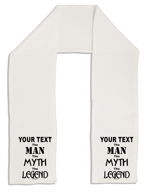 Personalized The Man The Myth The Legend Adult Fleece 64&#x22; Scarf by TooLoud-TooLoud-White-One-Size-Adult-Davson Sales