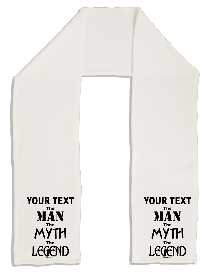 Personalized The Man The Myth The Legend Adult Fleece 64&#x22; Scarf by TooLoud-TooLoud-White-One-Size-Adult-Davson Sales