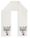 We will Survive This Adult Fleece 64 Inch Scarf-Scarves-TooLoud-White-One-Size-Adult-Davson Sales