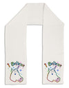 I Believe in Unicorns Adult Fleece 64&#x22; Scarf-TooLoud-White-One-Size-Adult-Davson Sales