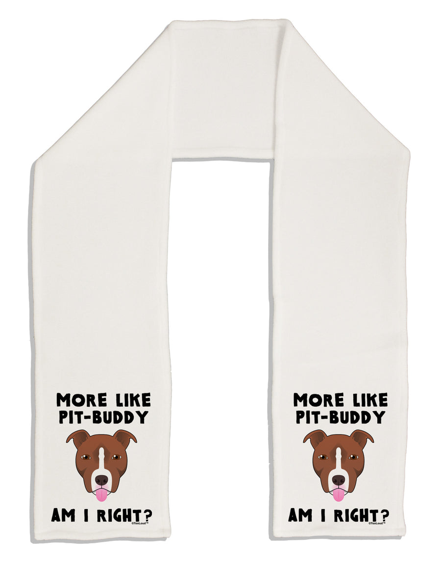 More Like Pit Buddy Adult Fleece 64&#x22; Scarf-TooLoud-White-One-Size-Adult-Davson Sales