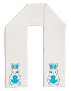 Cute Easter Bunny - Blue Adult Fleece 64&#x22; Scarf by TooLoud-TooLoud-White-One-Size-Adult-Davson Sales