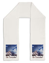 Go Outside Mountain Adult Fleece 64&#x22; Scarf by TooLoud-TooLoud-White-One-Size-Adult-Davson Sales