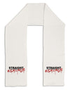 Straight Savage Adult Fleece 64&#x22; Scarf-TooLoud-White-One-Size-Adult-Davson Sales