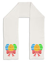 Easter Eggs With Bow Adult Fleece 64&#x22; Scarf by TooLoud-TooLoud-White-One-Size-Adult-Davson Sales