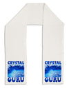 Crystal Guru Adult Fleece 64&#x22; Scarf-TooLoud-White-One-Size-Adult-Davson Sales