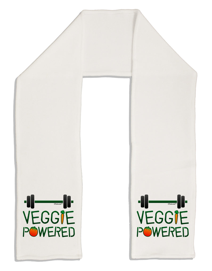 TooLoud Veggie Powered Adult Fleece 64&#x22; Scarf-TooLoud-White-One-Size-Adult-Davson Sales