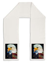 Patriotic Bald Eagle - American Flag Adult Fleece 64&#x22; Scarf by TooLoud-TooLoud-White-One-Size-Adult-Davson Sales