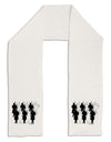 Eleven Pipers Piping Adult Fleece 64&#x22; Scarf-TooLoud-White-One-Size-Adult-Davson Sales