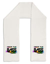 Paint Drop The Bass Adult Fleece 64&#x22; Scarf-TooLoud-White-One-Size-Adult-Davson Sales