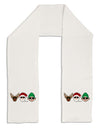 The X-mas Squad Adult Fleece 64&#x22; Scarf-TooLoud-White-One-Size-Adult-Davson Sales