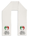 Mexican Extraterrestrial Text Adult Fleece 64&#x22; Scarf-TooLoud-White-One-Size-Adult-Davson Sales